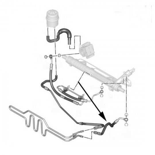 Rücklaufleitung Für Bmw 1 3 X1 32416796324