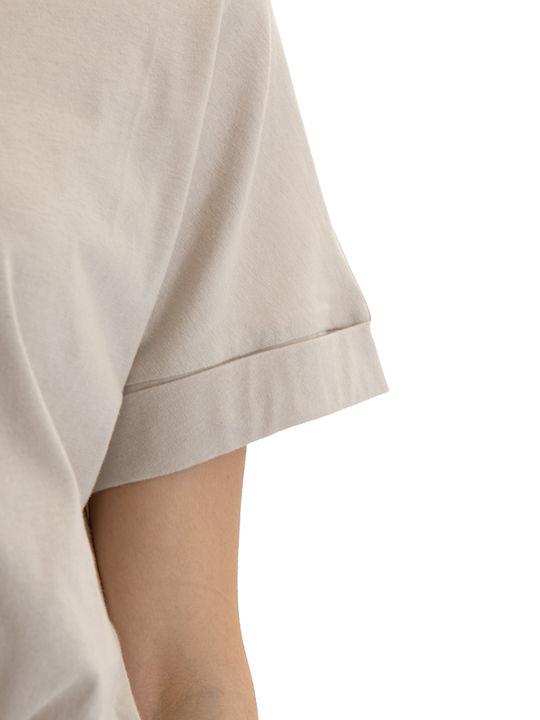 Γυναικείο T-shirt Μπεζ