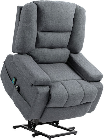 Relax with Footstool 97x90x102cm Gray Relax with Footstool 97x90x102cm Gray