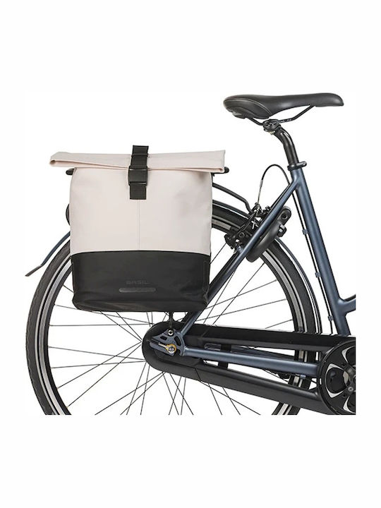 Basil Bike Rack Bag White