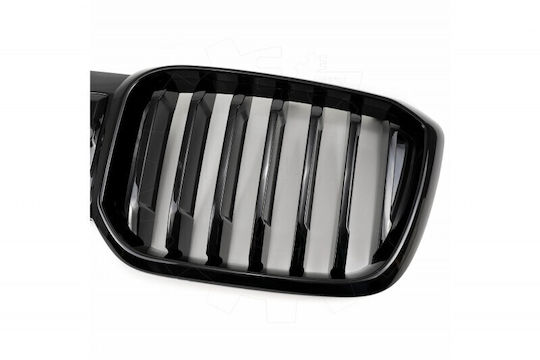 Mască Radiator BMW X3 G01 Facelift Completă Stângă Sau Dreaptă Grilă Simplă Neagră Lucioasă 51139881906