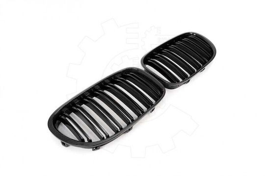 BMW Ψυγείου Μάσκα 7 F01 Σετ Αριστερή Ή Δεξιά Διπλή Λωρίδα Ανθρακί