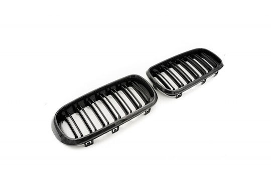 Kappe Für Motorhaube Doppelstreifen Kohlefaser BMW X5 F15 51712334708