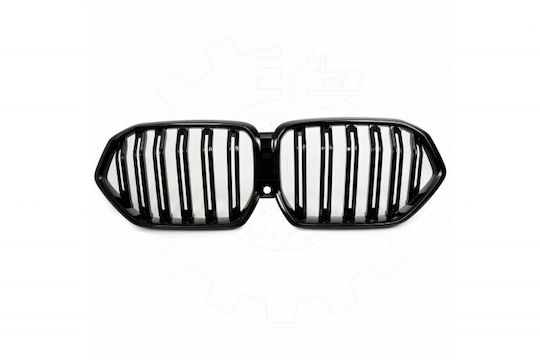 Mască Radiator BMW X6 G06 Set Stânga Sau Dreapta Dublă Bandă Neagră Lucioasă 51138745303