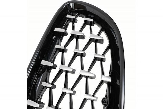 BMW Z4 E89 51137191509 Vollständige Linke Oder Rechte Kühlermaske Diamant Schwarz Glänzend Silber
