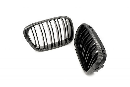 Capotă Motor Cu Dublă Dungă Din Fibră De Carbon BMW 5 E39 51132497261