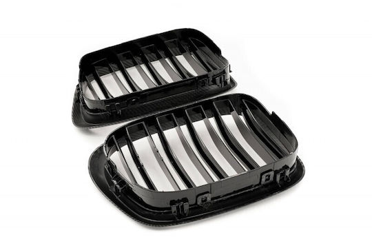 Capotă Motor Cu Dublă Dungă Din Fibră De Carbon BMW 5 E39 51132497261