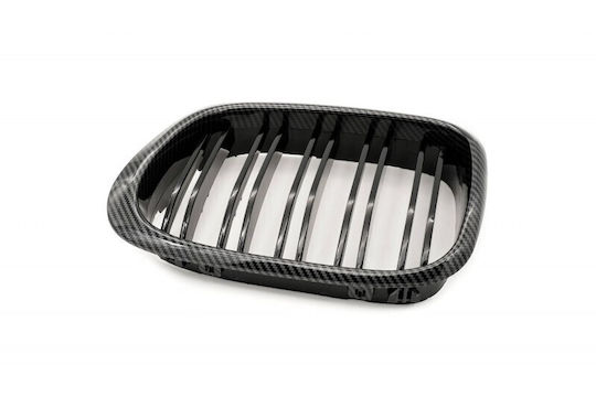 Capotă Motor Cu Dublă Dungă Din Fibră De Carbon BMW 5 E39 51132497261