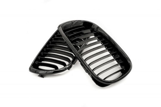 Capac Motor Fals Bandă Unică Negru Lucios BMW 3 E46 Facelift 51137030545
