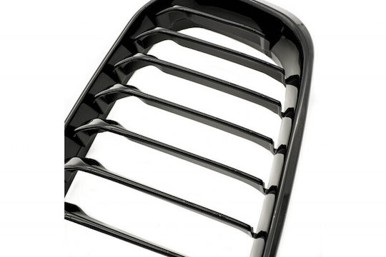 Capac Motor Decorativ Bandă Unică Neagră Lucioasă BMW 1 F20 Facelift 51712357461