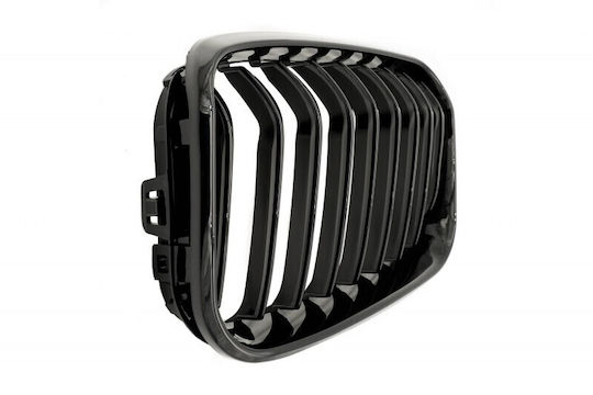 Capac Motor Decorativ Bandă Unică Neagră Lucioasă BMW 1 F20 Facelift 51712357461