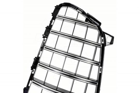 Mercedes GTR Silver Radiator Mask for A-Class W176 2016-2018 A1768881760