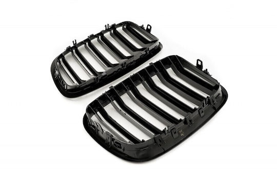 Kopfhaube Für Bmw X5 E70 51712150246 Mit Doppelter Schwarzer Glänzender Maske