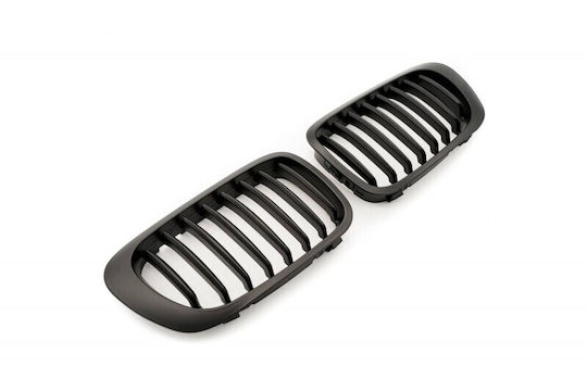 Falsă Acoperire Capotă Motor Bandă Simplă Neagră Mat BMW 3 E46 Coupe 51138208683