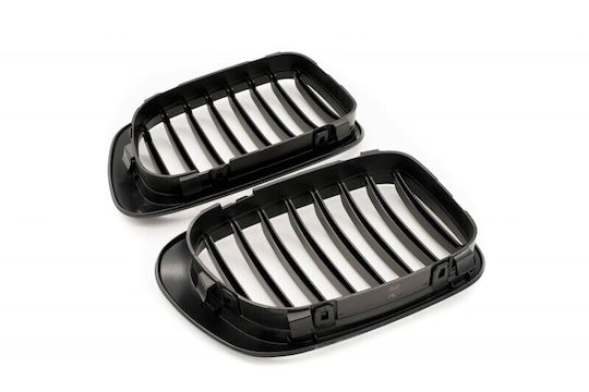 Falsă Acoperire Capotă Motor Bandă Simplă Neagră Mat BMW 3 E46 Coupe 51138208683