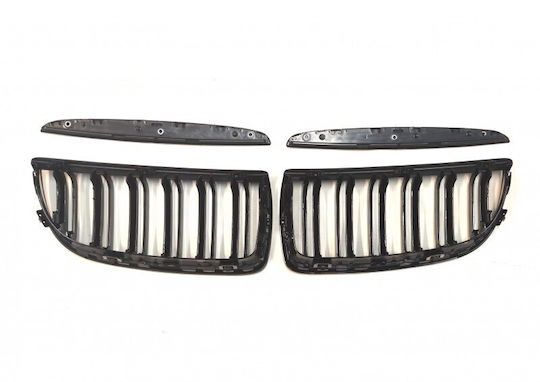 BMW 3 E90 2004.11-2008.08 Set 2 Piese Accesorii Negre Lucioase