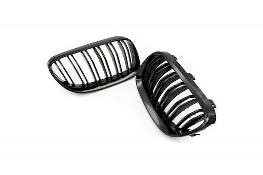 Capotă Motor Dublă Bandă Neagră Lucioasă BMW 3 E92 Facelift Coupe 51137254969