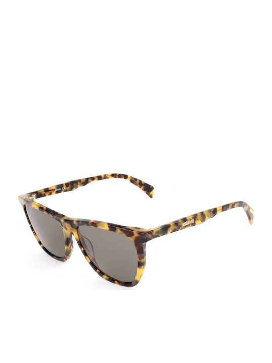 Just Cavalli 837 56N Women's Sunglasses with Brown Tartaruga Plastic Frame and Green Lens JC837S 56N