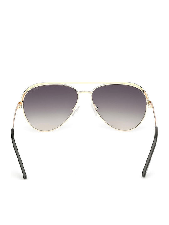 Guess Women’s Sunglasses With Gold Frame With Gradient Lens GU00271 32P