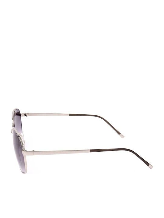 Rodenstock Γυναικεία Γυαλιά Ηλίου με Ασημί Μεταλλικό Σκελετό και Ντεγκραντέ Φακό R7410 B