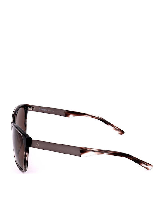 Rodenstock Γυναικεία Γυαλιά Ηλίου με Καφέ Κοκκάλινο Σκελετό και Καφέ Φακό R3302 C