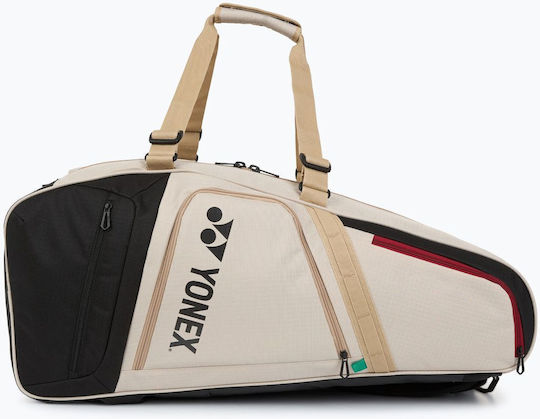 Yonex Tennistasche Schulter-/Handtasche Tennis 12 Schläger Beiges