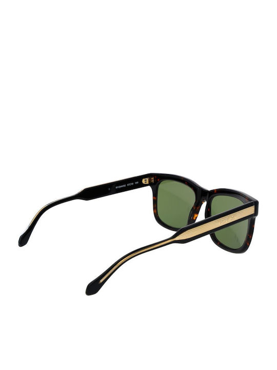 Replay Unisex Ochelari de soare cu Maro Tortoise Cadru și Verde Lentilă