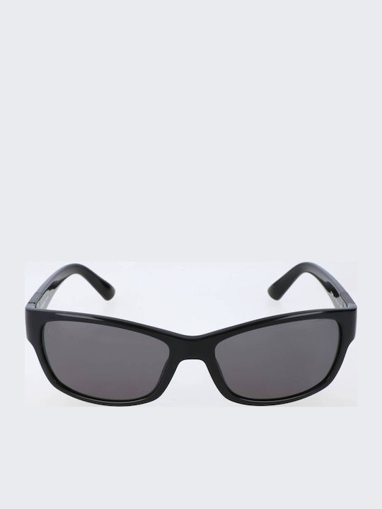 Rodenstock Unisex Sunglasses with Black Frame and Black Lens R3246 A