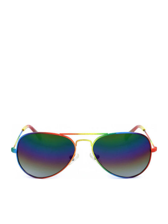 Skechers Bărbătești Ochelari de soare cu Multicolor Cadru și Gri Lentilă SE9069 77X