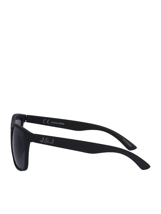 Jack & Jones Bărbați Ochelari de soare cu Negru Rame din plastic Cadru și Negru Lentilă