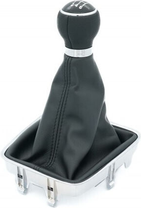 Mânere Schimbător Viteze Cu Capace Scaun Alhambra VW Sharan Tiguan 5n0711113 6b Negru Cromat Cadru Cromat 5n0711113
