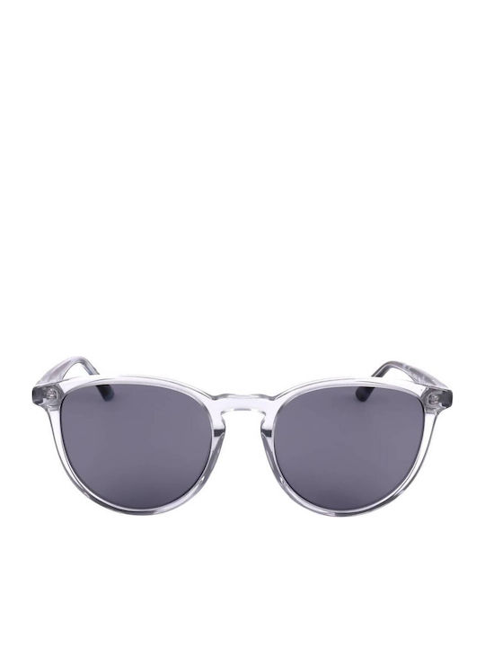 Pepe Jeans Unisex Γυαλιά Ηλίου με Διάφανο Κοκκάλινο Σκελετό και Γκρι Φακό PJ7432-909