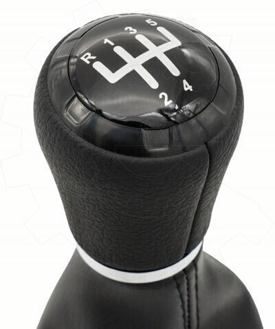 Кожен Калъф За Ръкохватка За Смяна На Предавките Audi A3 Черен 8l0863279a