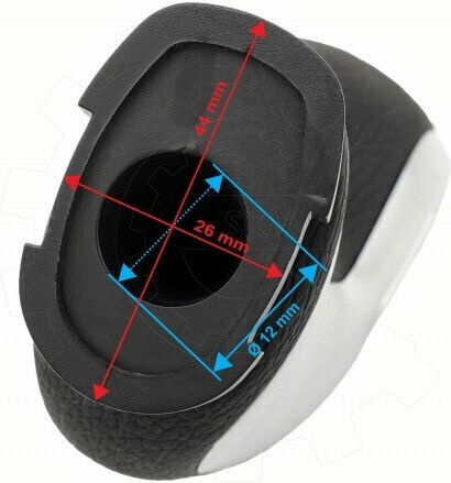 Mânere Schimbător Viteze Auto Citroën C5 C6 Ds4 Ds5 Peugeot 408 508 5008 Negru Argintiu Cutie De Viteze Automată 96703047zd