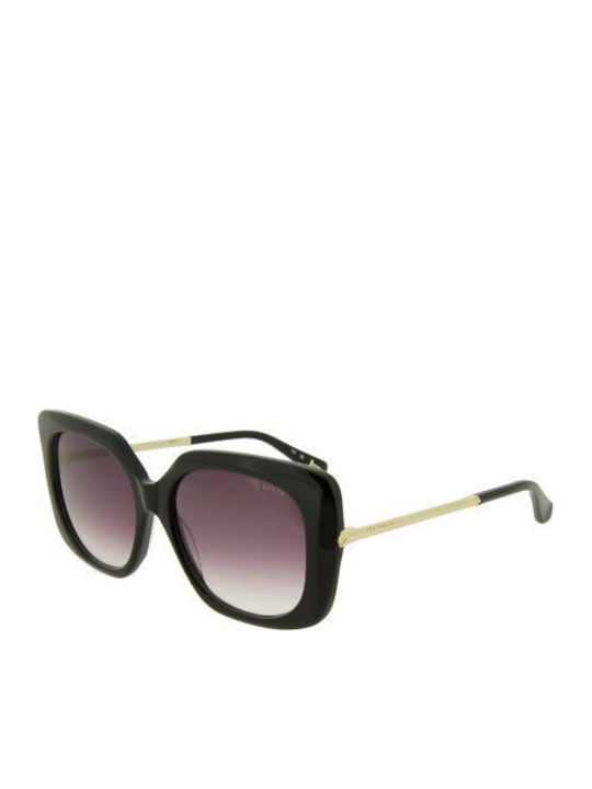 Ted Baker Дамски Слънчеви Очила с Черна Рамка и Сиви Преливащи Стъкла TB1732 001
