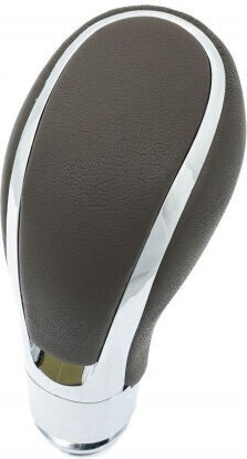 Opel Astra Insignia Meriva Zafira Shift Knob 784146 Chrome Automatic Gearbox Brown
