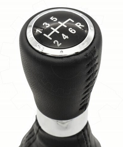 Car Shift Knob Cover Accord Viii Black 6 Speeds