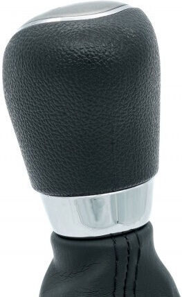 Ford Fiesta and Focus Gear Shift Knob Silver Chrome Frame
