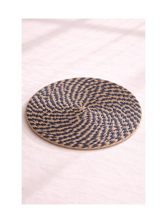 Tischsets Algen Zweifarbige 35x35x0cm Blau Kaemingk