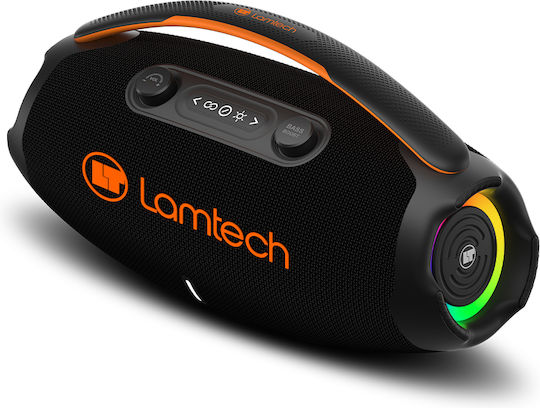 Lamtech Party Box Ηχείο Bluetooth 60W με Ραδιόφωνο και Διάρκεια Μπαταρίας έως 8 ώρες Μαύρο