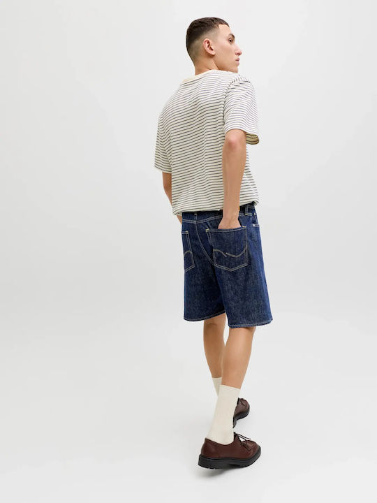 Herren Shorts Denim Blau