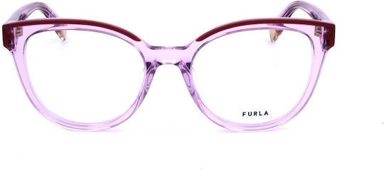 Glasses Furla Women Vfu681-510p52 Lens Bridge Temple 51 18 135 Mm