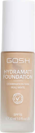 Gosh Hydramatt Liquid Foundation SPF15 008N Medium 30ml