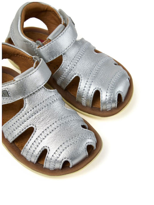 Kinder Sandalen Bicho Silber