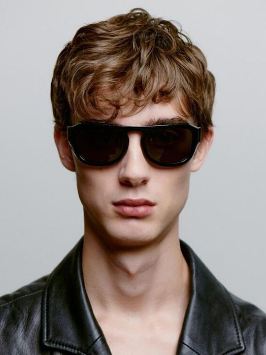 A.Kjaerbede Unisex Sonnenbrillen mit Schwarzem Rahmen