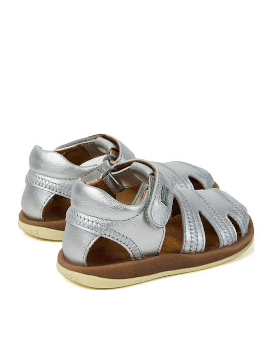 Kinder Sandalen Bicho Silber