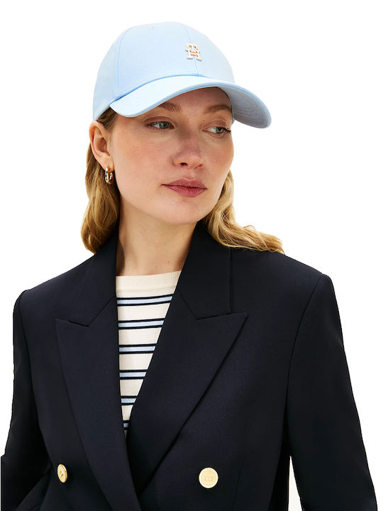 Tommy Hilfiger Elevated Chic Cap Women's Tommy Hilfiger Light Blue Aw0aw17631-c1y