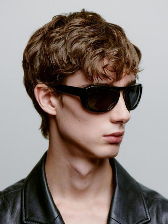 A.Kjaerbede Unisex Sonnenbrillen mit Schwarzem Rahmen
