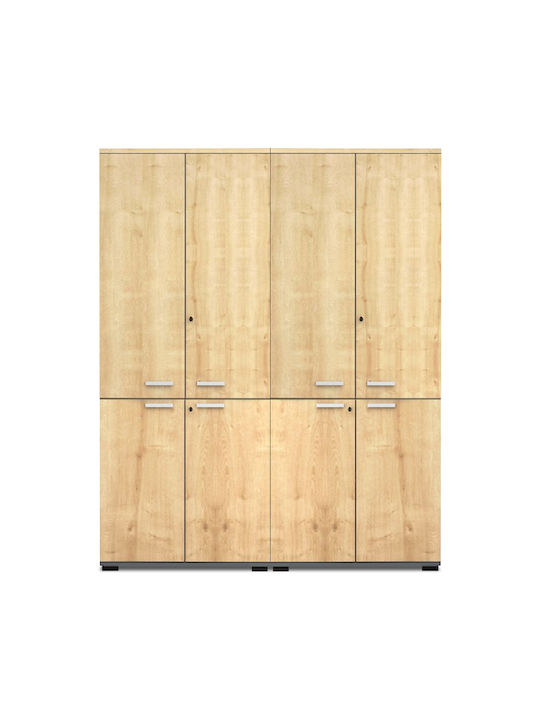 Подова Venturo Антрацит - Натурална Бук 160x40x200см