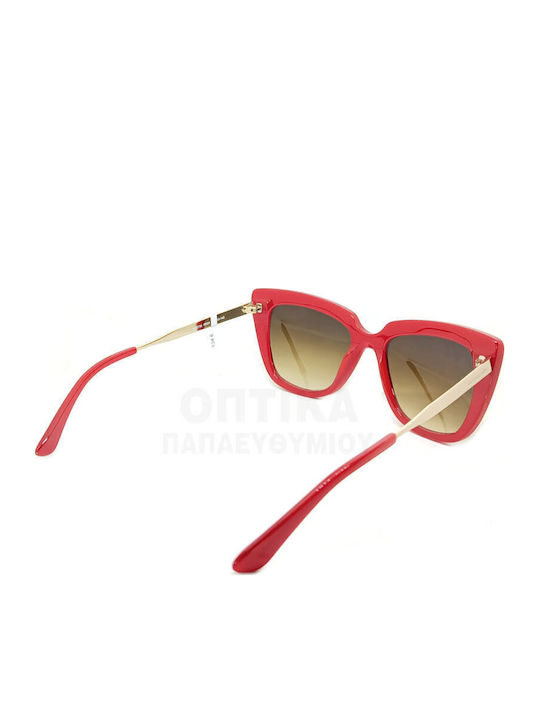 Rebecca Blu Women's Sunglasses with Red Frame RB8706 RK04
